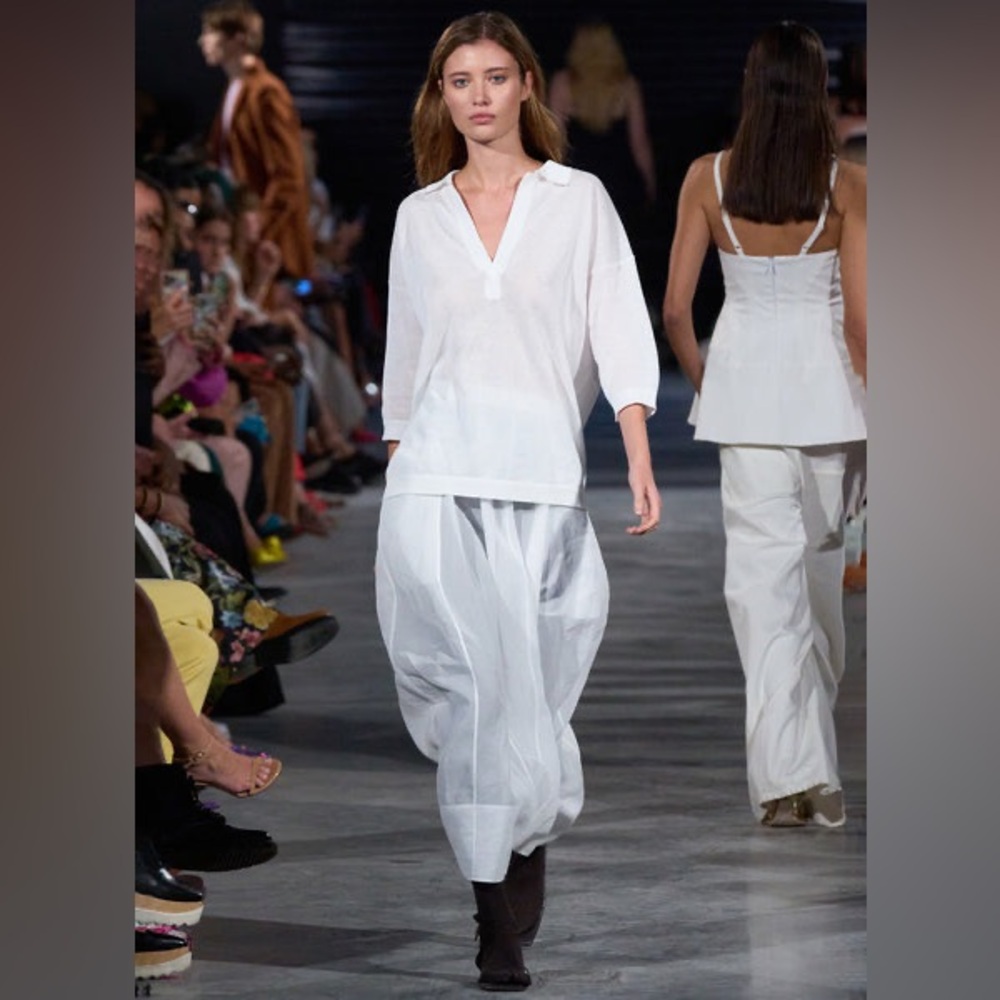 NWOT TIBI Runway Organza maxi skirt